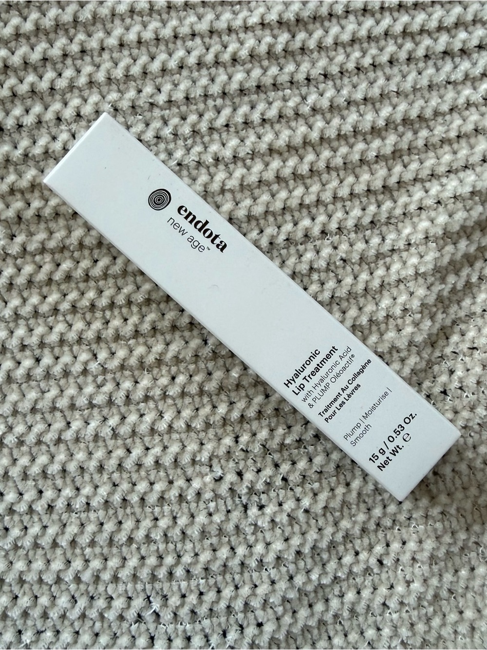 Endota New Age Hyaluronic Lip Treatment 15g Plumping Moisturizing Lip Balm NIB